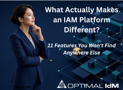 Optimal IdM presents its IAM platform with uncommon flexibility, control, and managed operations. Its features target administration, infrastructure, data integration, customization, support, and authentication.
